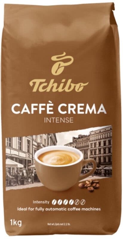 TCHIBO Crema Intense Arabica 1 Kg Kawa Ziarnista Niskie Ceny I Opinie