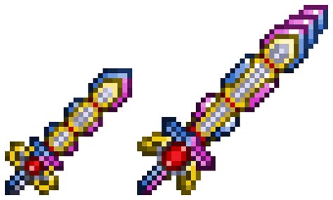 Redesigning/Detailing Objects #9: True Excalibur : r/Terraria