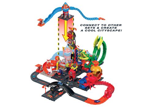 PISTA DE JUGUETE HOT WHEELS CITY NÉMESIS GORILA