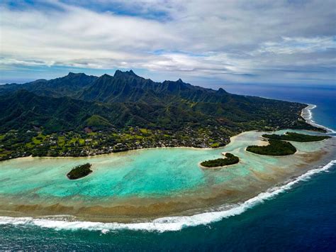 Drone Photos Of The Cook Islands Global Volunteers