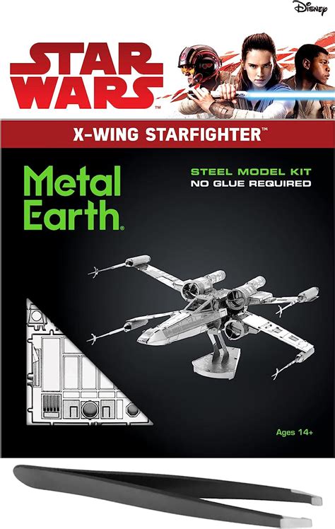 Metal Earth Fascinations Star Wars X Wing Starfighter 3D Metall