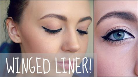 How To Winged Eyeliner Makeup For Beginners Youtube