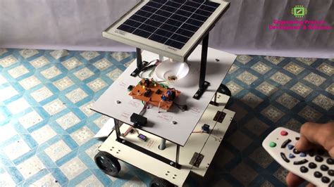 Solar Powered Remote Operated Seed Sowing Agricultural Robot Project