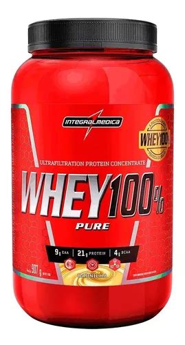 Suplemento em pó Integralmédica WHEY 100 Whey 100 Pure proteínas Whey