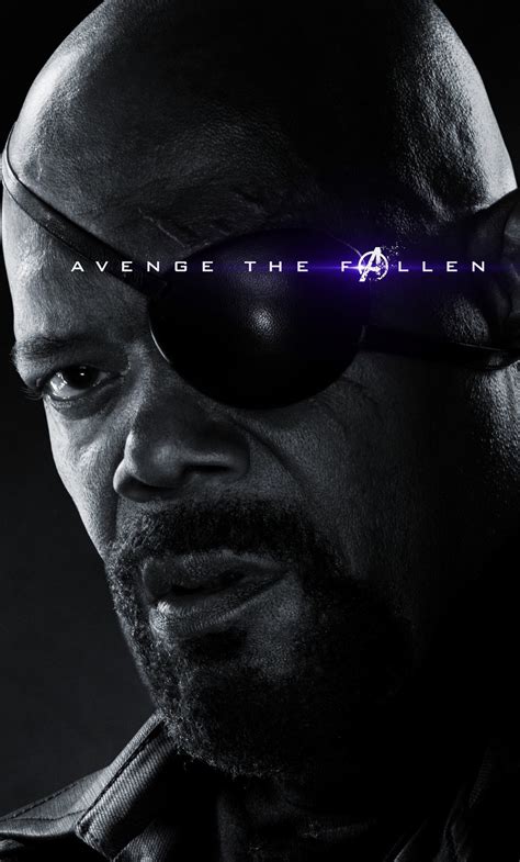 1280x2120 Nick Fury Avengers Endgame 2019 Poster iPhone 6+ ,HD 4k ...