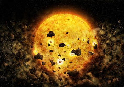 Astrofísicos descubren una estrella devoradora de planetas