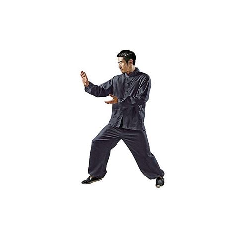 Ksua Man Tai Chi Uniforme Kung Fu Chino Ropa AlgodÓn Para Artes