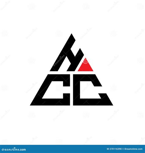 HCC Triangle Letter Logo Design With Triangle Shape. HCC Triangle Logo Design Monogram. HCC ...