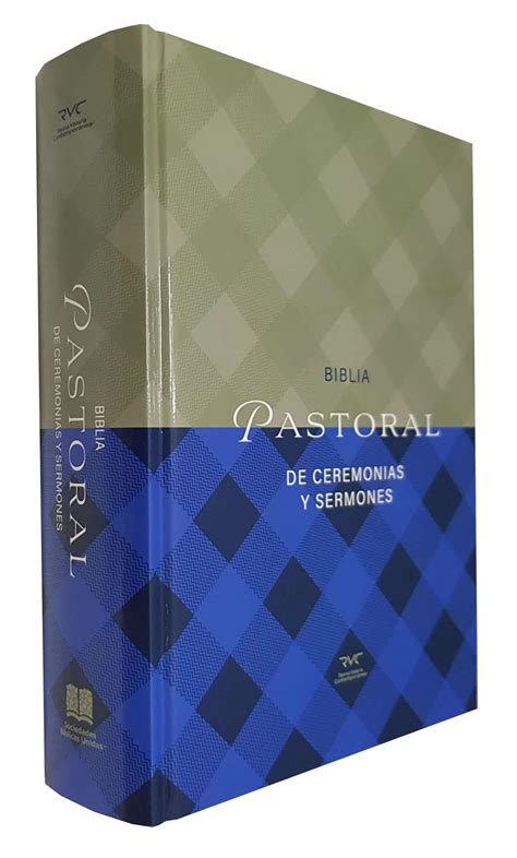 Biblia Pastoral Con Ceremonias Rvc Tapa Dura Tienda Sociedad B Blica