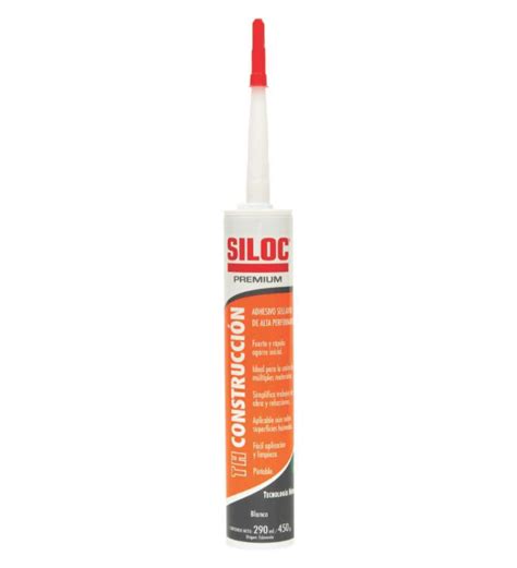 Sellador Construccion Th Blanco Siloc 290ml