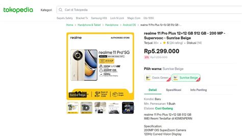 Foto Harga Realme Pro Plus Turun Drastis Hingga Rp Jutaan Di