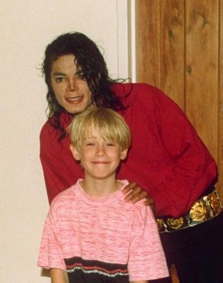 Michael And Godfather Of His Two Older Chidren, Macaulay Culkin ...