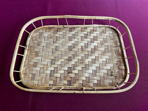 wicker tray wicker flat basket flat basket basket tray wicker