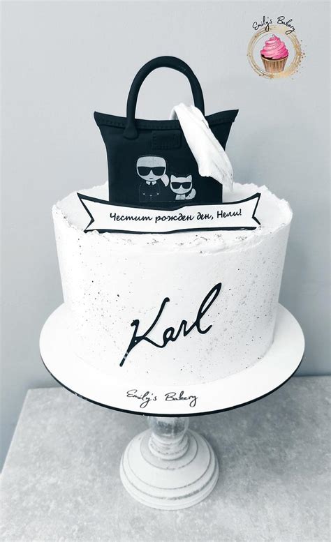 Karl Lagerfeld Decorated Cake By Emily S Bakery CakesDecor