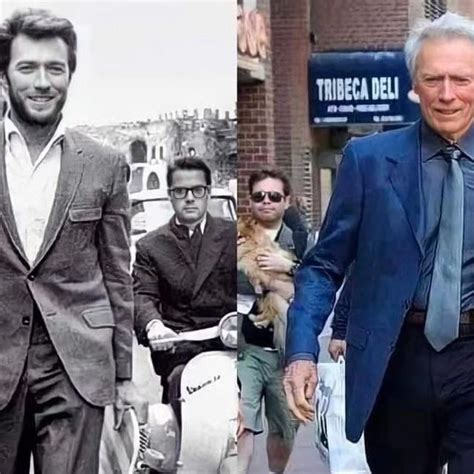 Good Old Days On Instagram Clint Eastwood Than And Now He Turned 93