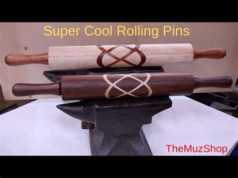 Super Cool Rolling Pins Easy To Make YouTube Rolling Pin Wood