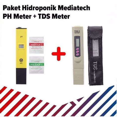 Promo Promo Paket Alat Ukur Ph Meter Tds Meter Digital Air Akuarium