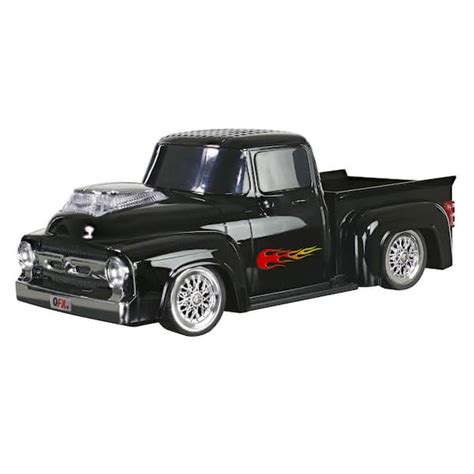 QFX Retro Ford Truck Portable Bluetooth Speaker Black BT 1956 BLK