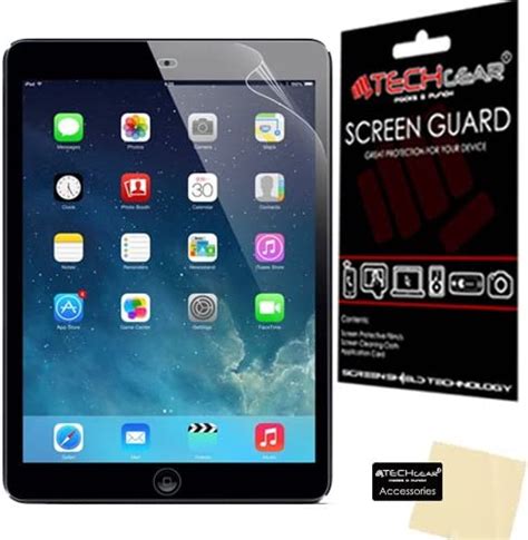 TECHGEAR Protection d Écran pour iPad Air iPad Air 2 Film de