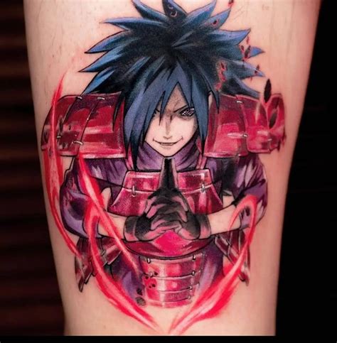 Animetattoo Artist Credit On Instagram Uchiha Madara Beautiful