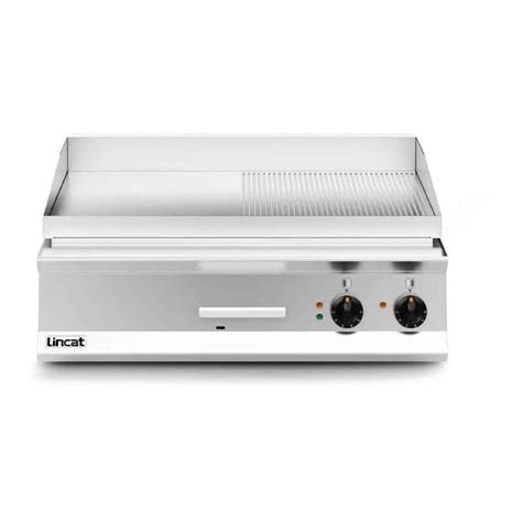 Lincat Oe R Opus Half Ribbed Steel Griddle Elec Caterbay