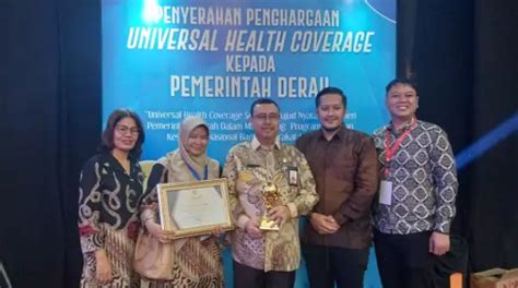 Kutim Terima Penghargaan Uhc Dari Pemerintah Pusat