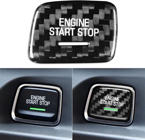 Amazon NVCNX Real Premium Carbon Fiber Car Engine Start Stop