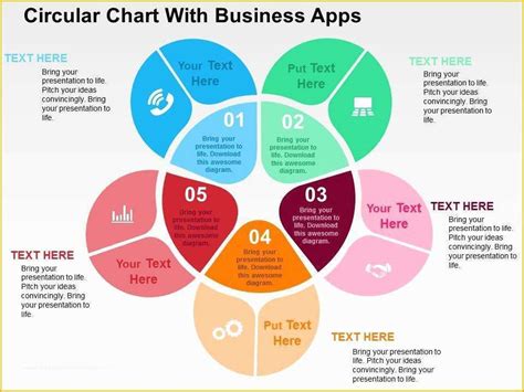 Organizational Chart Circle Template