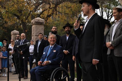 Greg Abbott On Twitter Tonight I Joined Members Of Texas Jewish