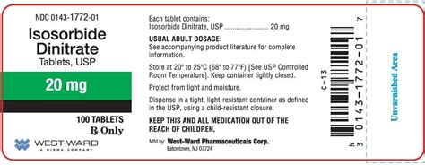 Isosorbide Dinitrate Mg Rx Products