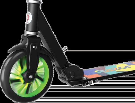 Razor A5 Lux Scooter With Light Up Wheels Green