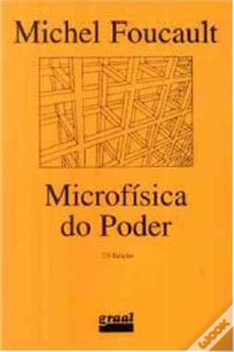 Microfísica do Poder de Michel Foucault Livro WOOK