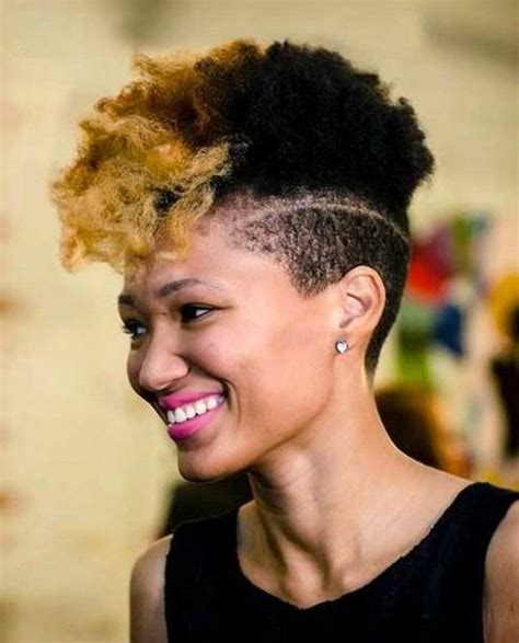 20 Mohawk Hairstyles For Black Women In 2022 Short Hair Models