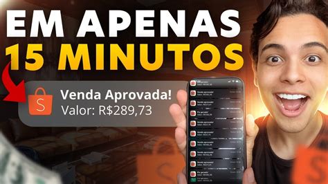 Como Fazer A Primeira Venda Como Afiliado Na Shopee Pelo Celular Usando