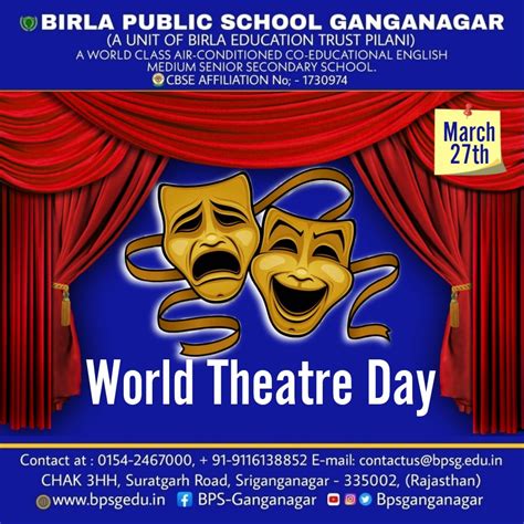 World Theatre Day