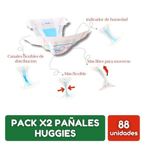 Pa Ales Huggies Hiperpack Active Sec Talla Xxg Bolsa Un