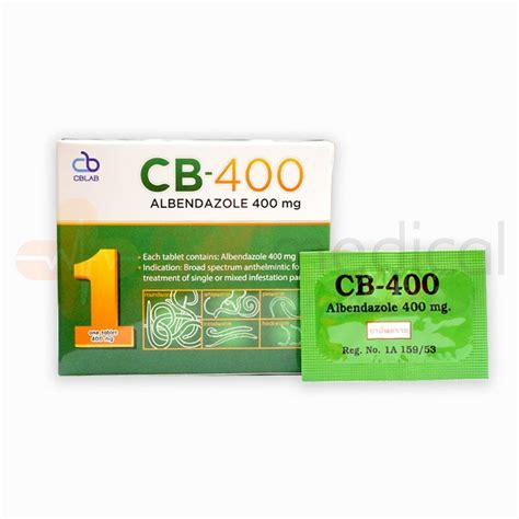 Cb X S Albendazole Mg Tab