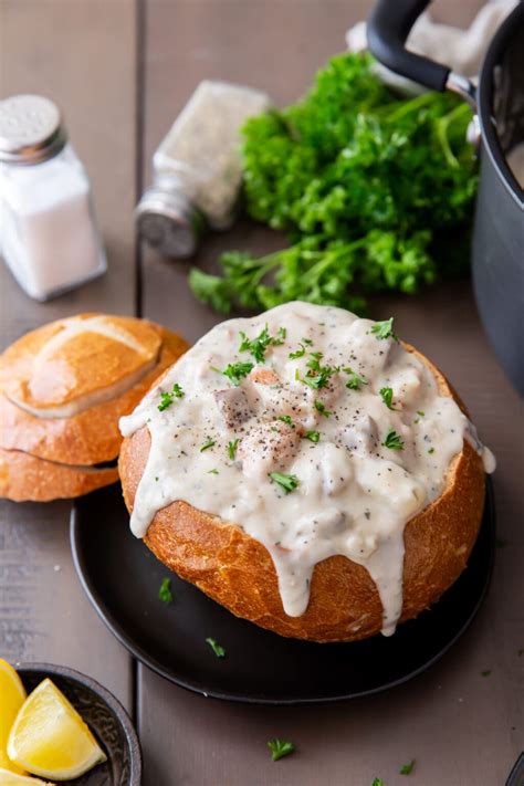 Creamy Seafood Chowder Recipe The Wanderlust Kitchen