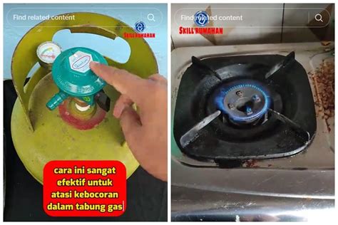 Bukan Ditambal Karet Gelang Ini Cara Mengatasi Tabung Gas Bocor Dan