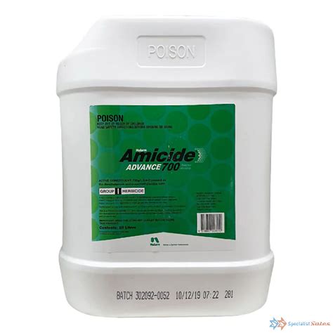 Amicide Advance 700 Herbicide 24d Amine Nufarm Specialist Sales