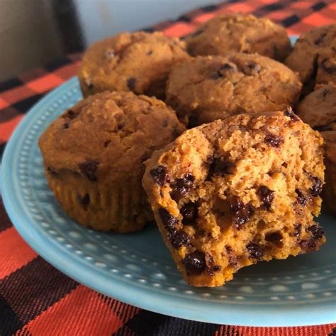 Healthy Pumpkin Chocolate Chip Muffins Let S Live And Learn