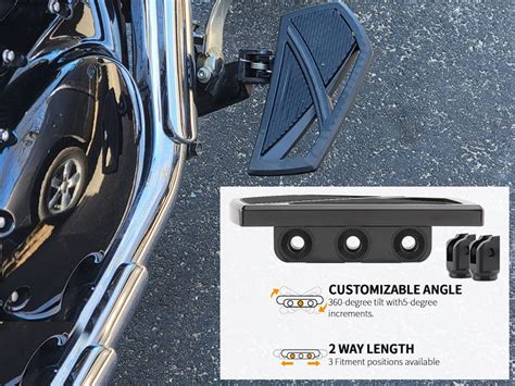 Amazon Moqiang Motorcycle Floorboards Phantom Front Foot Pegs Fit