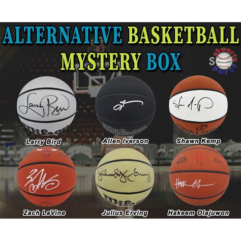 Schwartz Sports ALTERNATIVE Basketball Signed Mystery Box Series 7