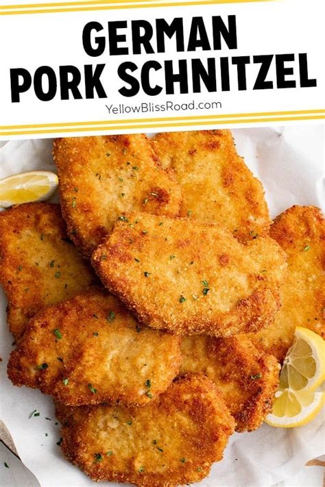 Pork Schnitzel Recipe In 2024 Pork Cutlet Recipes Schnitzel Recipes Pork Schnitzel