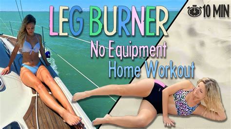 S01e05 10 Min Leg Burner Workout Floor Only Slim And Toned Legs No Equipment Youtube