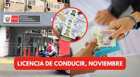 Consultar Licencia De Conducir Noviembre 2023 Verifica Si Tu Brevete