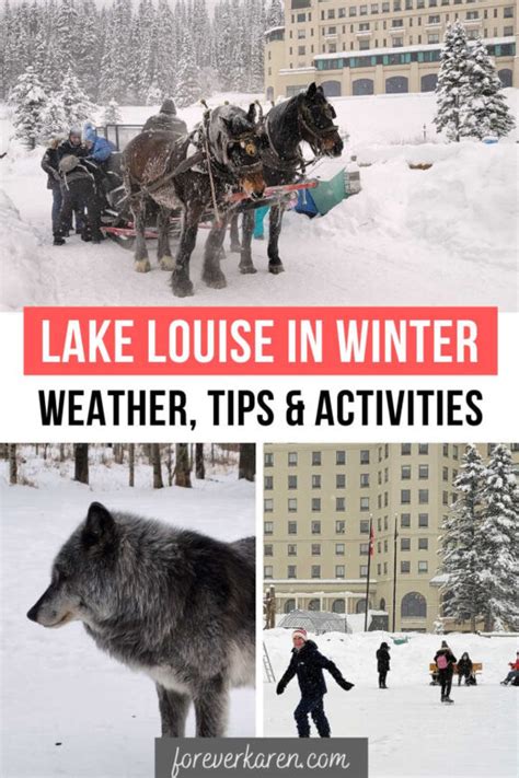 Lake Louise in Winter: Practical Tips, Driving, And Weather - Forever Karen