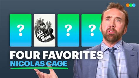 ‎nicolas Cage Gives More Detail On His Four Favorite Films A Story By