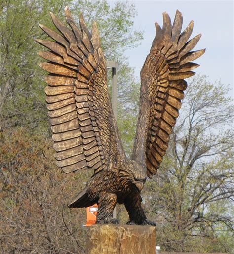 Wood Carvings: Eagle Wood Carvings