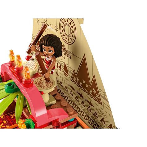 Lego Disney Princess Moana S Wayfinding Boat 43210 Walmart